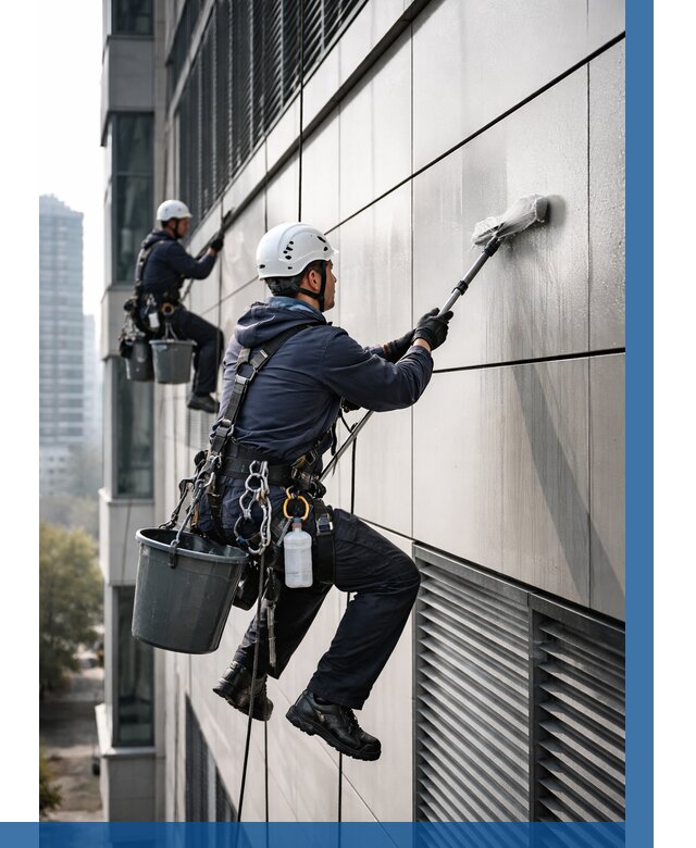 Мойка вентилируемого фасада в Темрюке от 257 р. | ВЫСОТНИК-Тмр