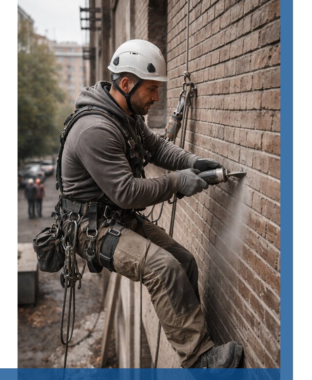 Расшивка кирпичных швов в Темрюке от 618 р. | ВЫСОТНИК-Тмр