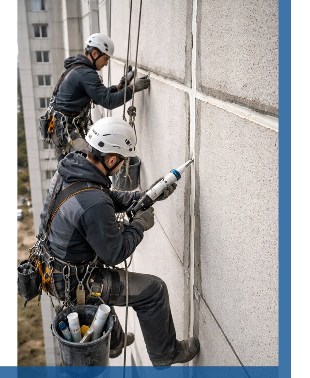 Герметизация межпанельных швов в Темрюке от 721 р. | ВЫСОТНИК-Тмр