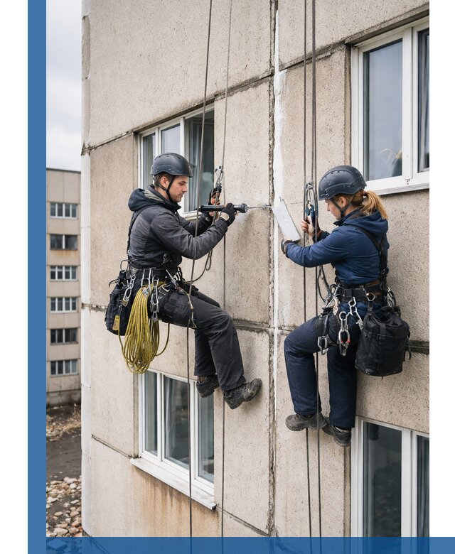 Герметизация межпанельных швов тёплым швом в Темрюке