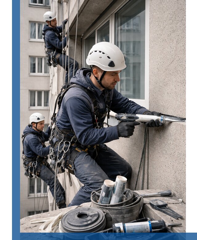 Герметизация швов лоджии в Темрюке профессионально и надежно