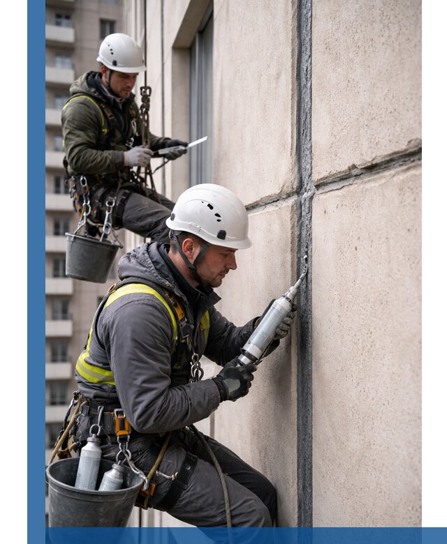 Герметизация деформационных швов фасада в Темрюке качественно