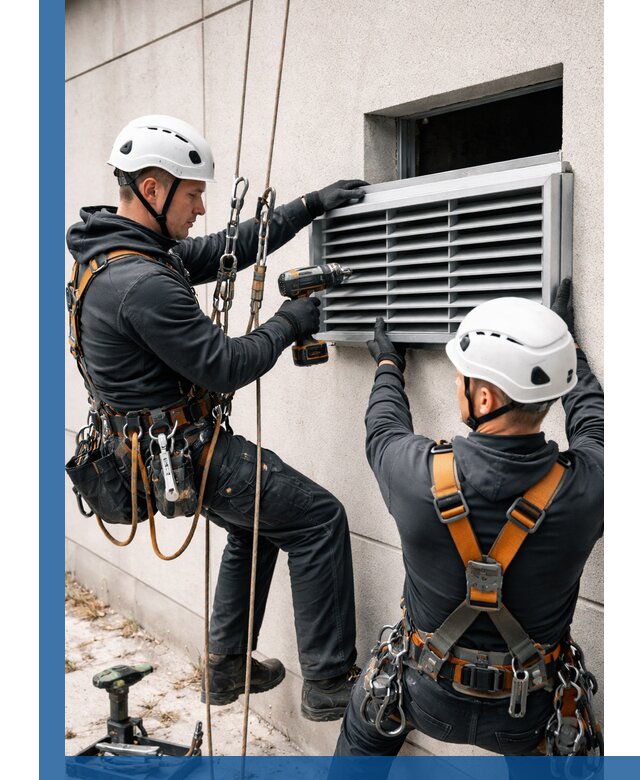 Монтаж вентиляционных решеток в Темрюке профессиональный сервис