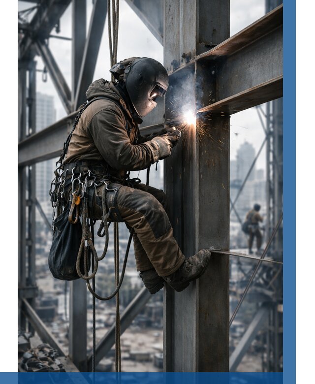 Высотные сварочные работы в Темрюке от 3603 р. | ВЫСОТНИК-Тмр