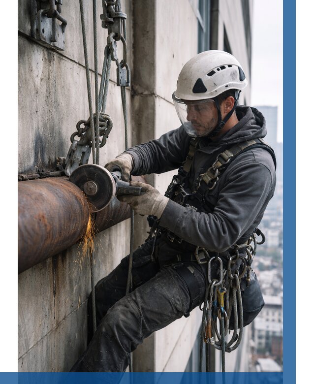 Резка металла на высоте в Темрюке по цене от 4632 р. | ВЫСОТНИК-Тмр