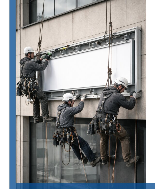 Профессиональный монтаж светового короба под ключ в Темрюке