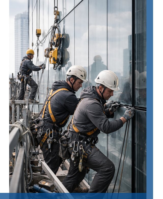 Структурное остекление фасадов в Темрюке от 9778 р. | ВЫСОТНИК-Тмр