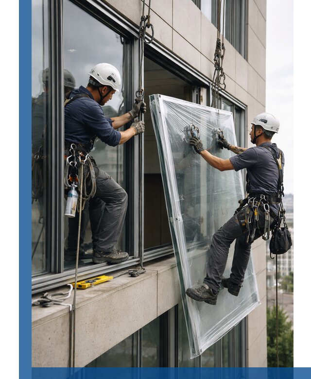 Профессиональная замена стекла в витраже в Темрюке с гарантией