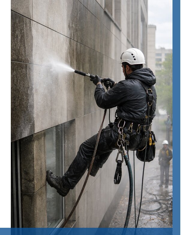 Гидроструйная очистка поверхностей в Темрюке от 875 р. | ВЫСОТНИК-Тмр