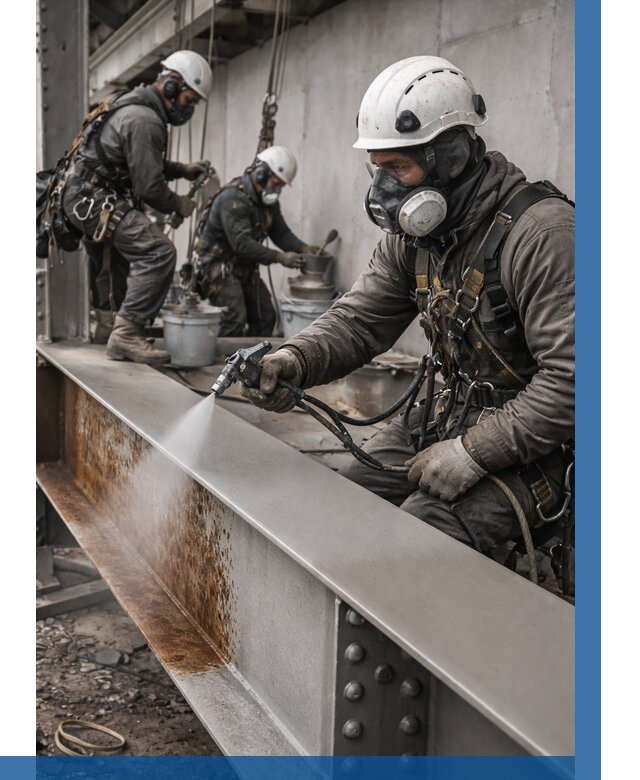 Антикоррозионная покраска металла в Темрюке от 721 р. | ВЫСОТНИК-Тмр