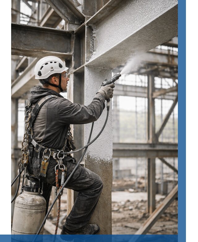 Огнезащита металлоконструкций от 772 р. | ВЫСОТНИК-Тмр в Темрюке