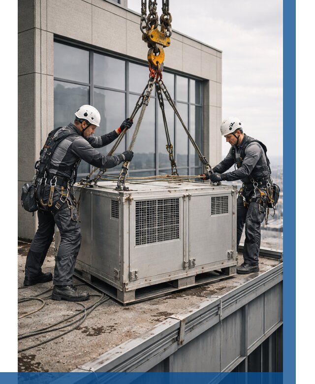 Такелажные работы на высоте в Темрюке от 8234 р. | ВЫСОТНИК-Тмр