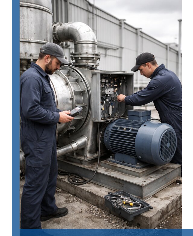 Техническое обслуживание промышленного оборудования в Темрюке