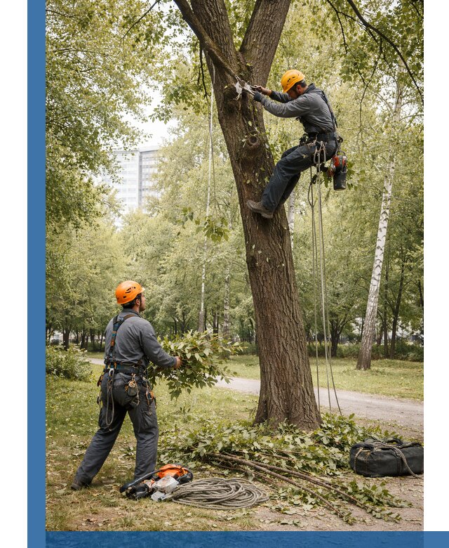 Санитарная обрезка деревьев в Темрюке, профессионально и безопасно