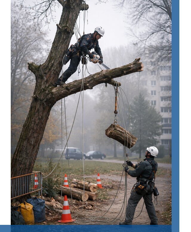 Удаление аварийных деревьев в Темрюке от 15440 р. | ВЫСОТНИК-Тмр