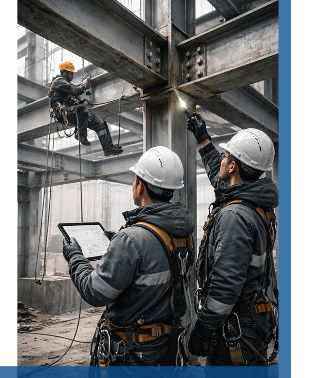 Обследование металлоконструкций в Темрюке от 5661 р. | ВЫСОТНИК-Тмр