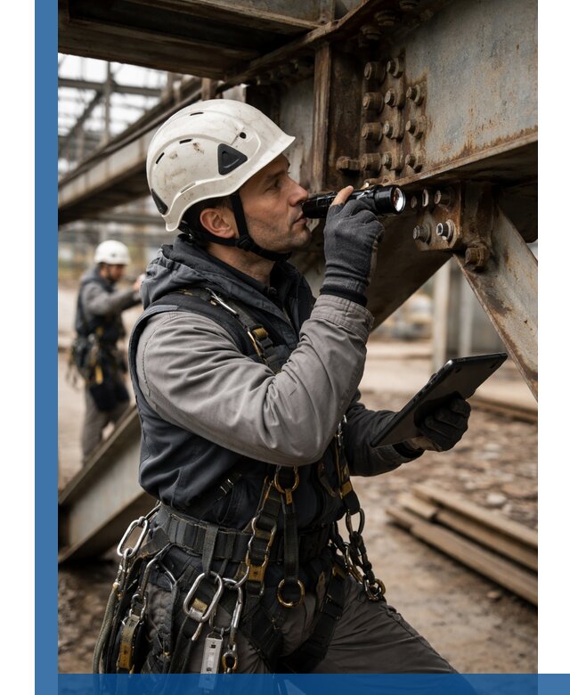 Обследование металлоконструкций и диагностика прочности в Темрюке