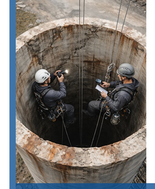 Обследование дымовой трубы: диагностика и оценка состояния в Темрюке